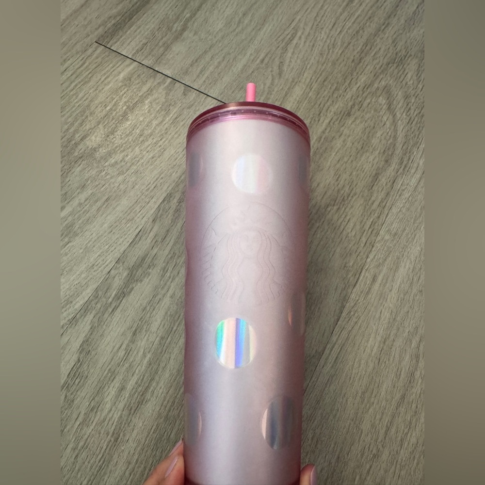 Disneyworld Piglet Pink Starbucks® Tumbler with Straw - Picture 4 of 6